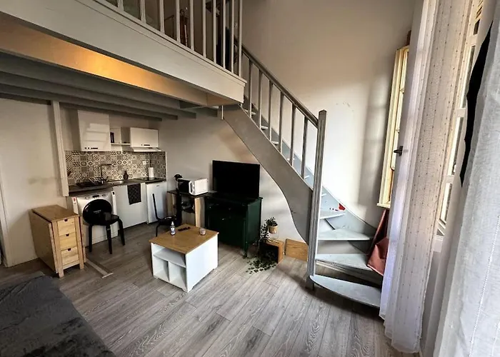 Centre - Gare Matabiau - Grand Duplex شقة تولوز